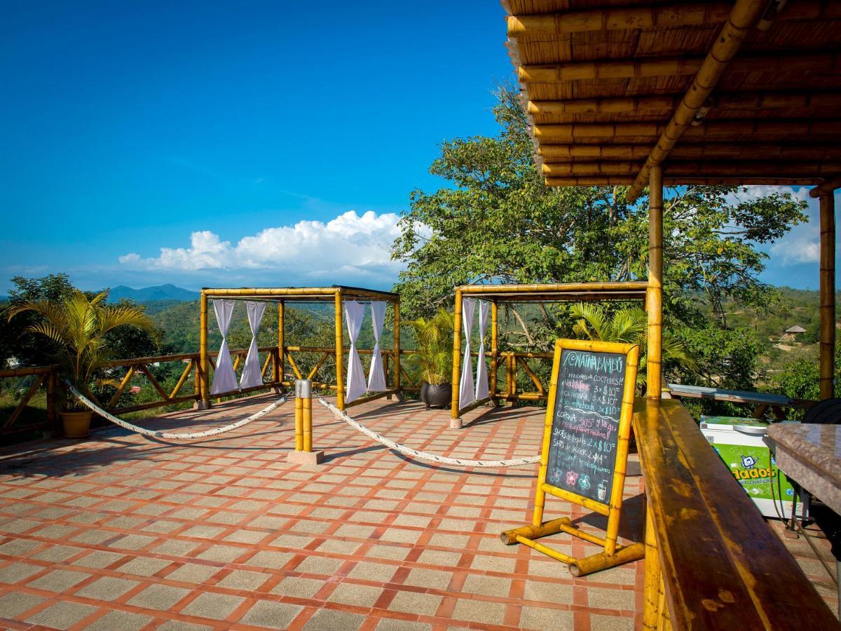 Nativa Bambu Ecolodge Монтаньита Экстерьер фото