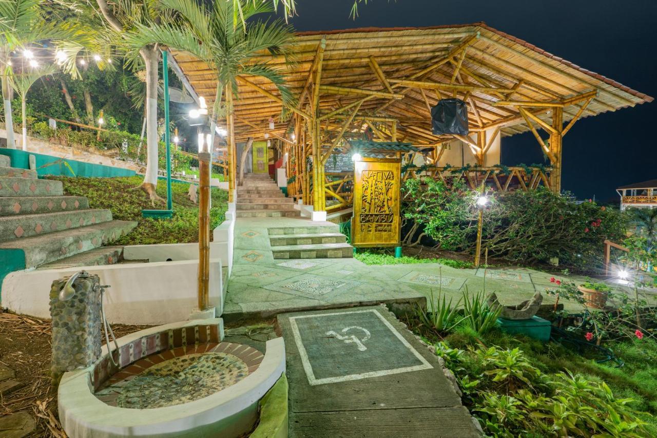 Nativa Bambu Ecolodge Монтаньита Экстерьер фото