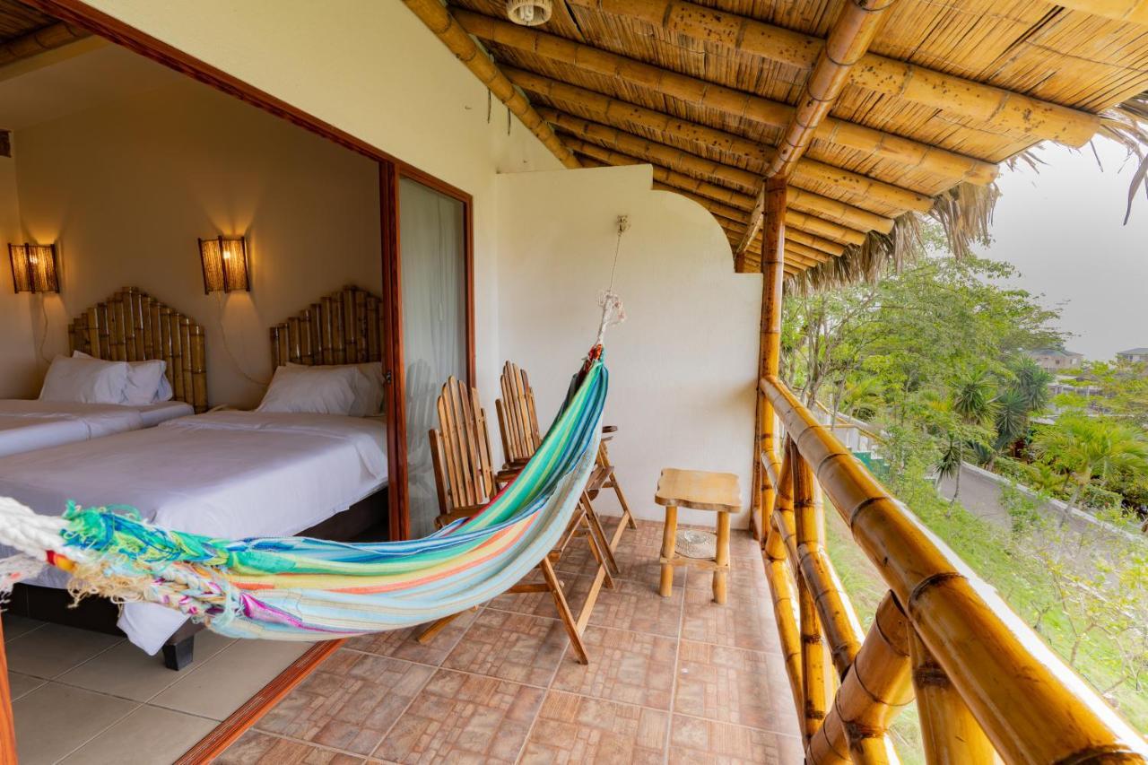Nativa Bambu Ecolodge Монтаньита Экстерьер фото